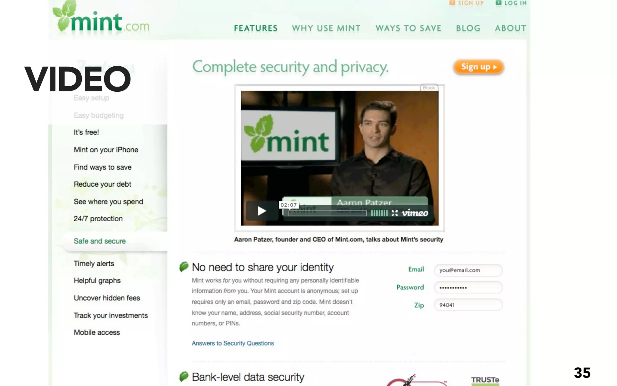 VIDEO




        35
 