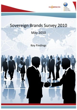Sovereign Brands Survey 2010
          May 2010


          Key Findings
 