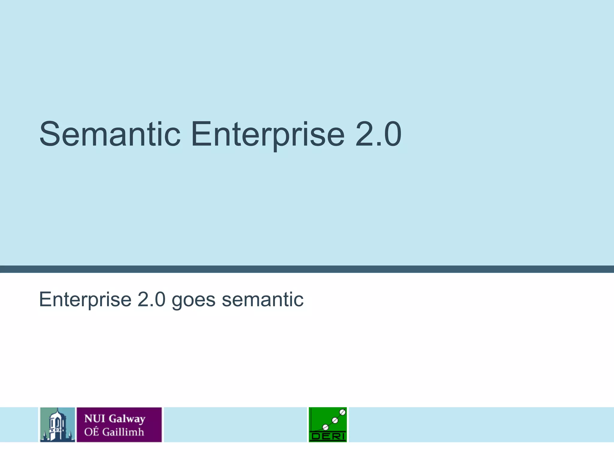 New possibilities for SNA and SMA
