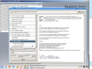 Mailing lists
