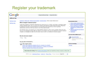 Register your trademark
 