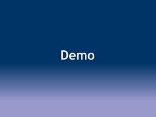 Demo
 