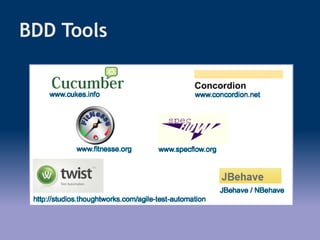 BDD Tools
 