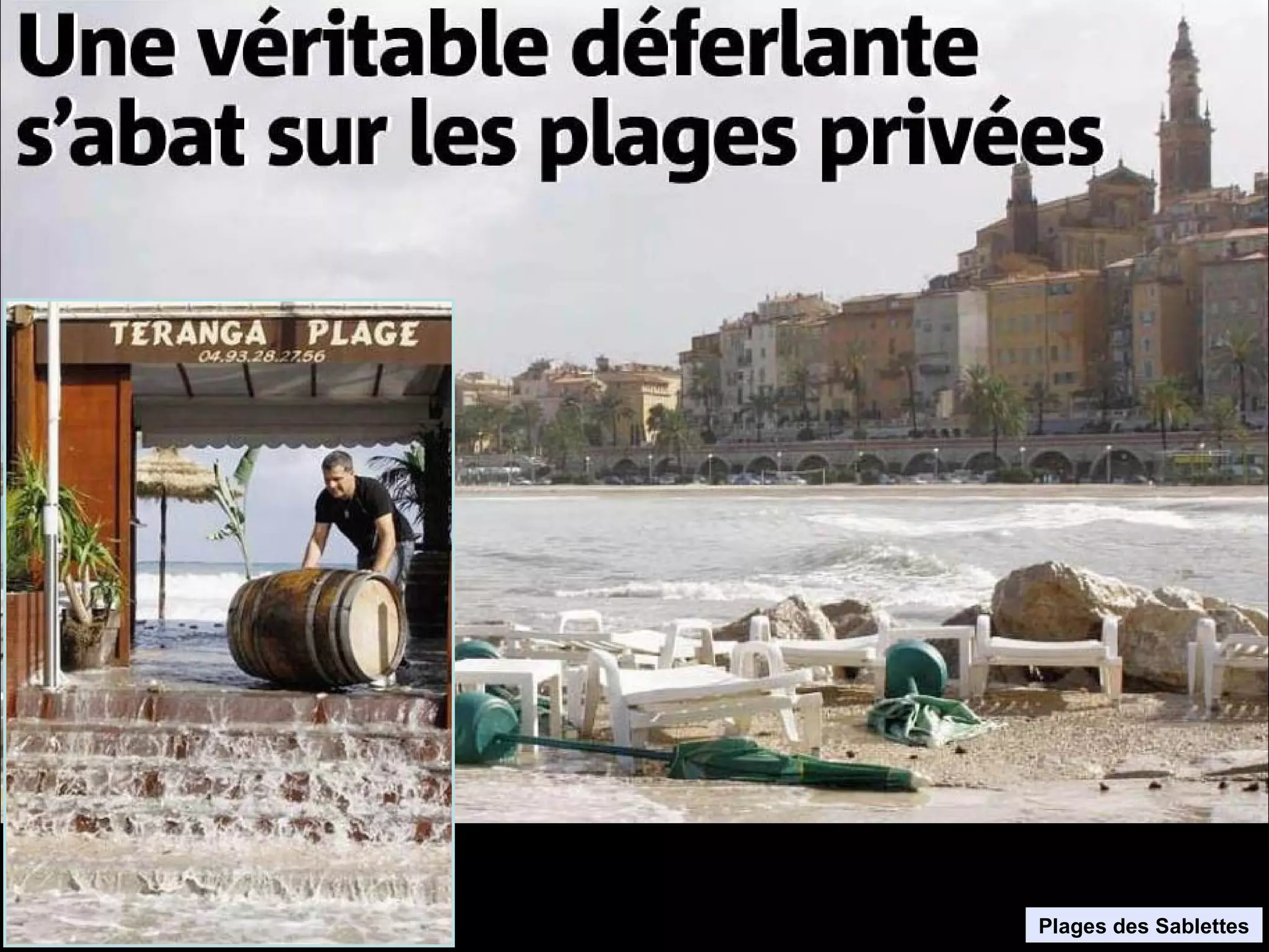 Plages des Sablettes