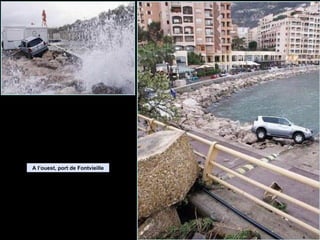 A l’ouest, port de Fontvieille 