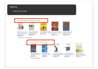 Tailoring
    maak het persoonlijk!
 