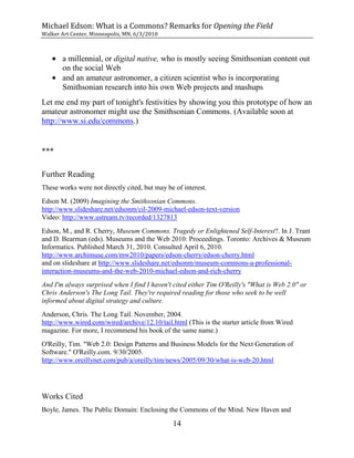 Michael Edson @ Walker Art Center: What is a Commons