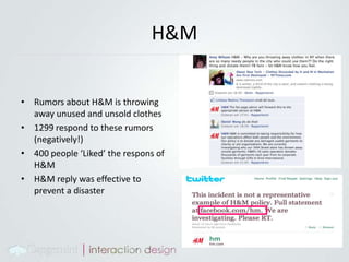 Number of people exposed to the social media activity