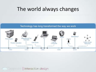 The worldalwayschanges