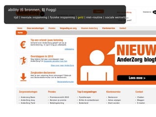 ability (6 bronnen, BJ Fogg)

   tijd | mentale inspanning | fysieke inspanning | geld | niet-routine | sociale wenselijkheid
 