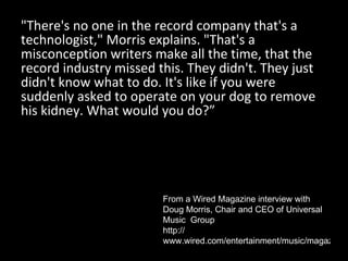 Understanding the levels
               1   2   3   4   5


     People

   Processes

Measurement

  Technology
 