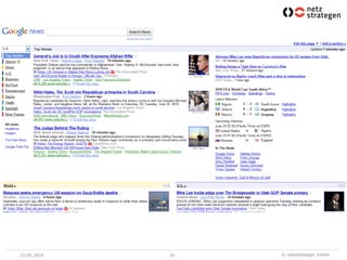 23.06.2010   16   © netzstrategen GmbH
 