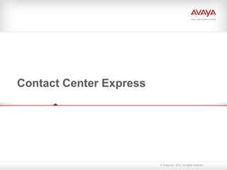 Contact Center Express 