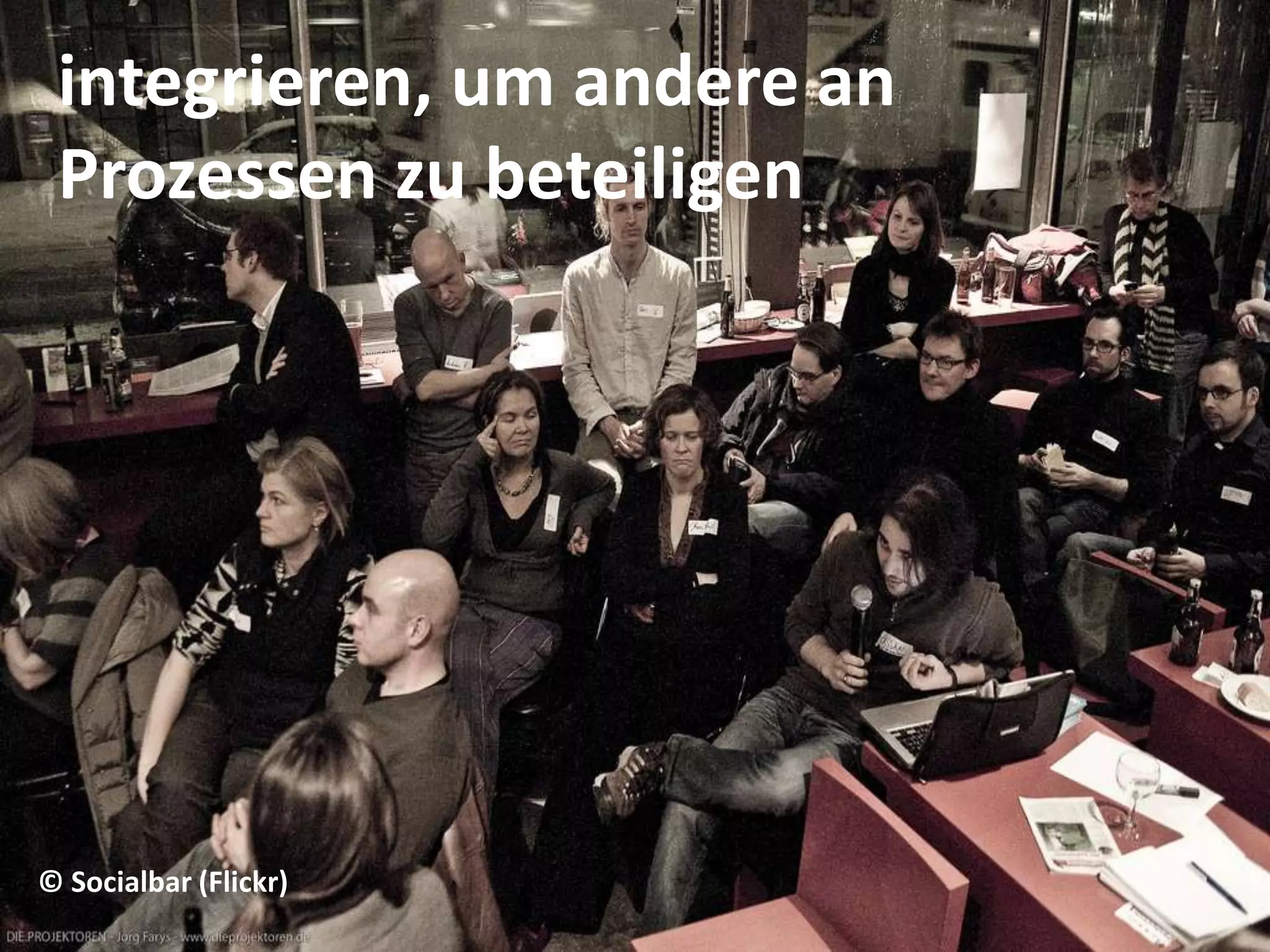 energisieren: um andere über mich sprechen zu lassen© kentbye (Flickr)