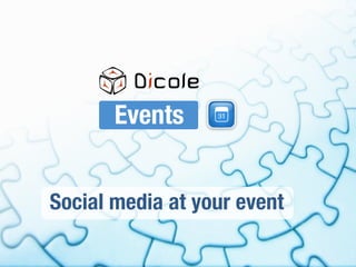 Events


Social media at your event
 