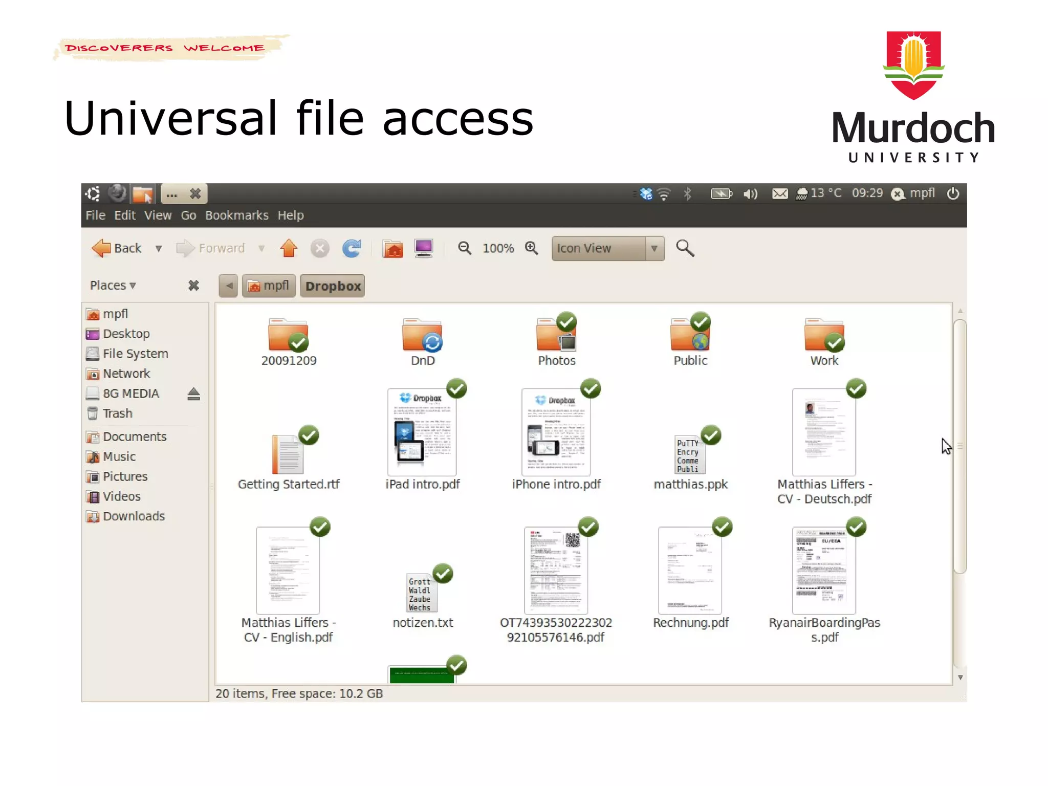 Universal file access 