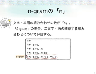 n
2-gram



         _
         _   _
         _   _   _CD
         _   _   _     _




                               10
 
