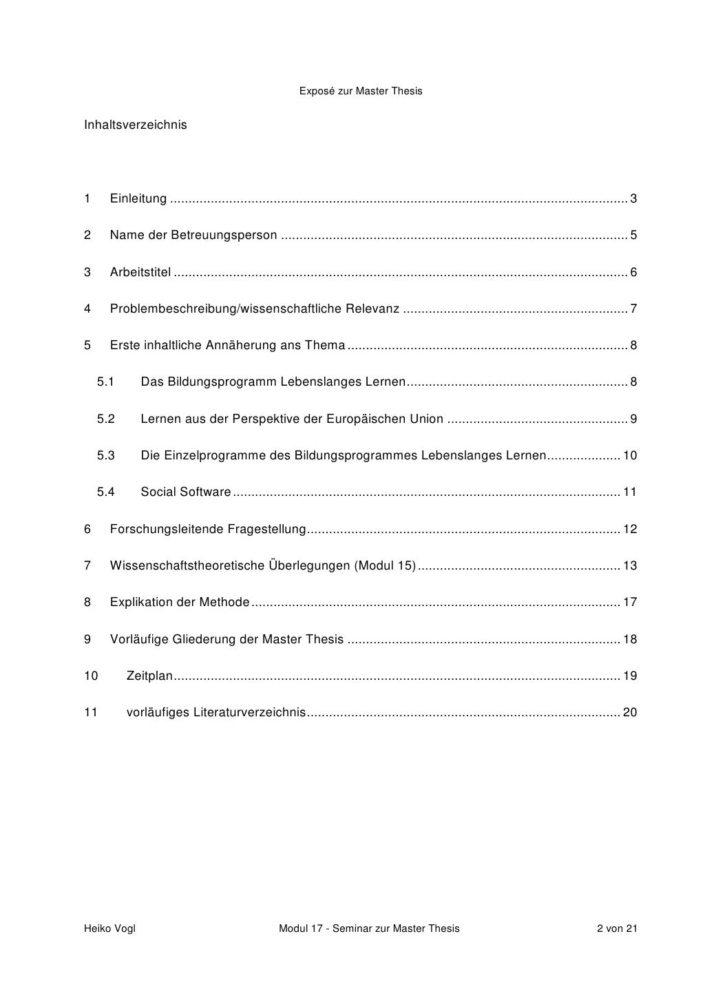 master thesis sample germany