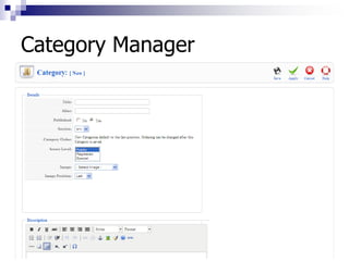 Category Manager
 
