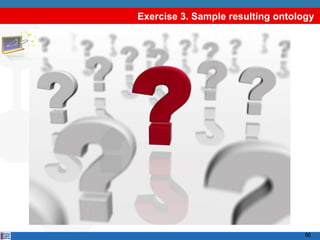 Exercise 3. Sample resulting ontology




                                   66
 
