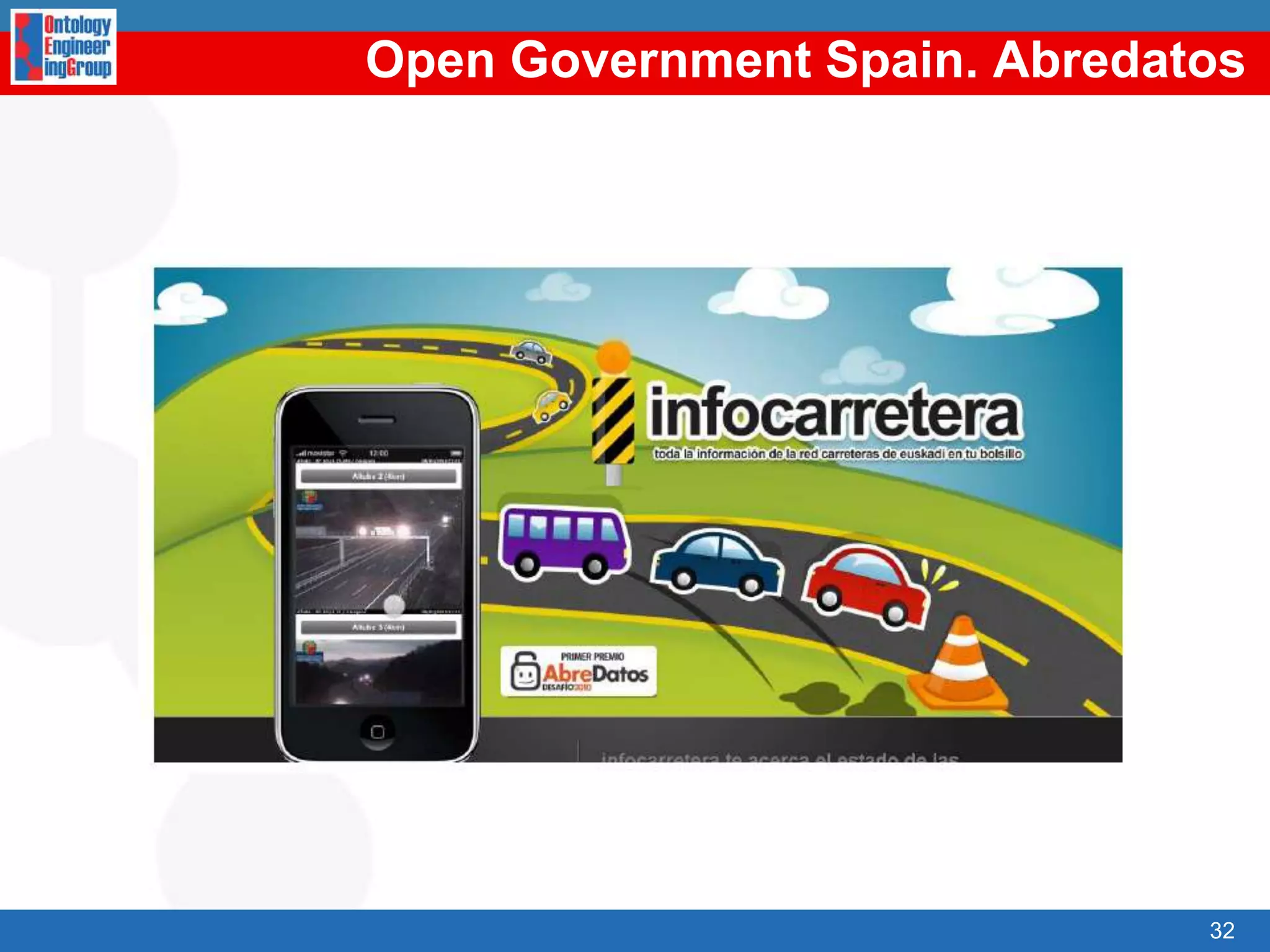 Linked Data Mashup (DBpedia Mobile)http://wiki.dbpedia.org/DBpediaMobile© Migración de datos a la Web de los Datos - Enfoques, técnicas y herramientasLuis Manuel Vilches Blázquez
