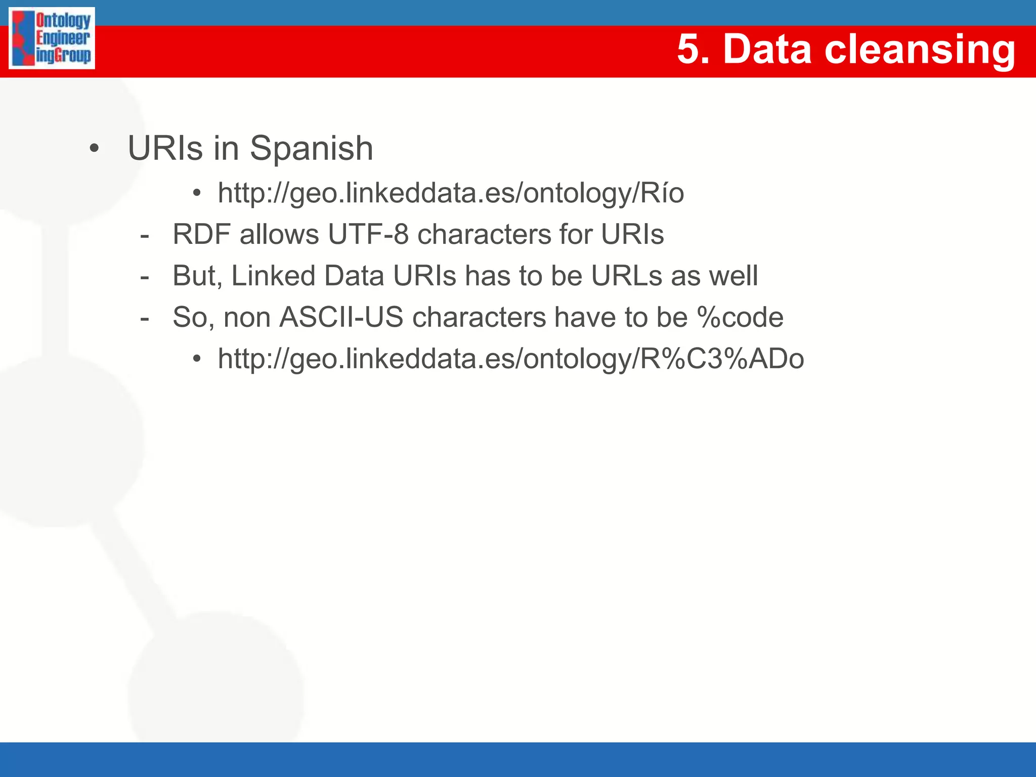 2. Vocabularydevelopment: HydrOntology58Asunción Gómez Pérez