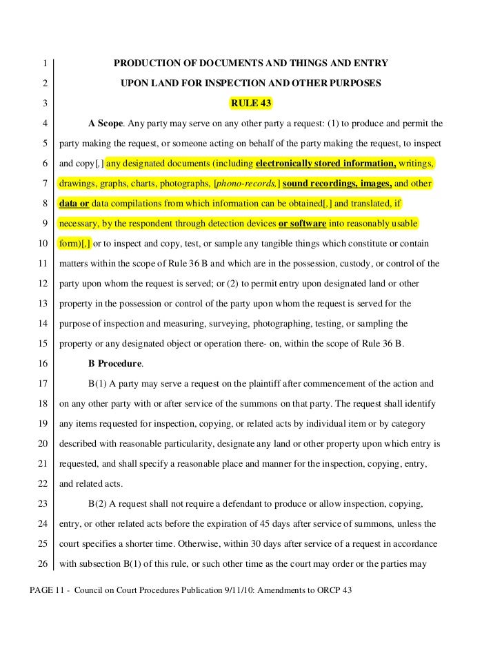 Discovery Of Information About Proposed >> 2010 09 11 Published Proposed Changes To Rule 43 E Discovery Discovery Of Information About Proposed >> 2010 09 11 Published Proposed Changes To Rule 43 E Discovery