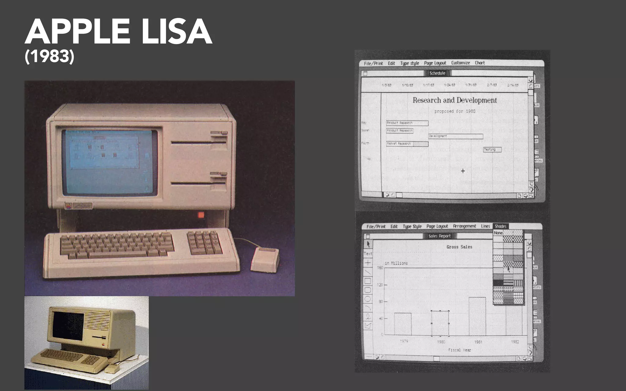 APPLE LISA
(1983)
 
