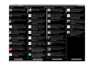 Social-Media-Plattformen
im Unternehmen



   • für die interne und Changekommunikation


   • Projekt-Blogs und Projekt-Wikis


   • Expertenprofile


   • Einbinden von Video (YouTube), Präsentationen (Slideshare),
       Podcasts (Audio und Video) ...




26 | Social-Media-Dienste für Studierendenwerbung und Medieninformation | 21. September 2010   © sympra
 