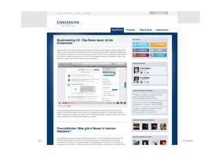 45 | Social-Media-Dienste für Studierendenwerbung und Medieninformation | 21. September 2010   © sympra
 