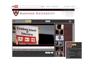 Social Media Best Practise
Web-2.0-Leitplanken



   •     Harvard


   •          Grundregeln für die öffentliche Online-Beteiligung geben
         Sicherheit – für Unternehmen und für den Mitarbeiter


   •     Erarbeiten und Veröffentlichen der Guidelines asap
         (idealerweise vor dem ersten Social-Media-Auftritt)


   •     wichtiger als schriftliche Regeln: lebendiger Umgang mit ihnen
         und mit Social Media; Verständnis und Vertrauen fördern


53 | Social-Media-Dienste für Studierendenwerbung und Medieninformation | 21. September 2010   © sympra
 
