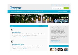 Social Media Best Practise
Web-2.0-Leitplanken




55 | Social-Media-Dienste für Studierendenwerbung und Medieninformation | 21. September 2010   © sympra
 