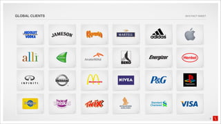 GLOBAL CLIENTS   2010 FACT SHEET




                                   3
 