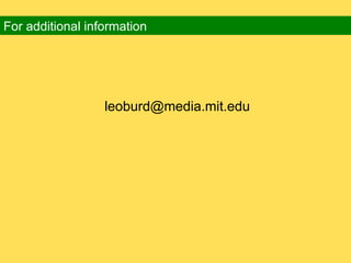 For additional information [email_address] 