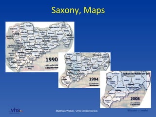 Saxony, Maps 