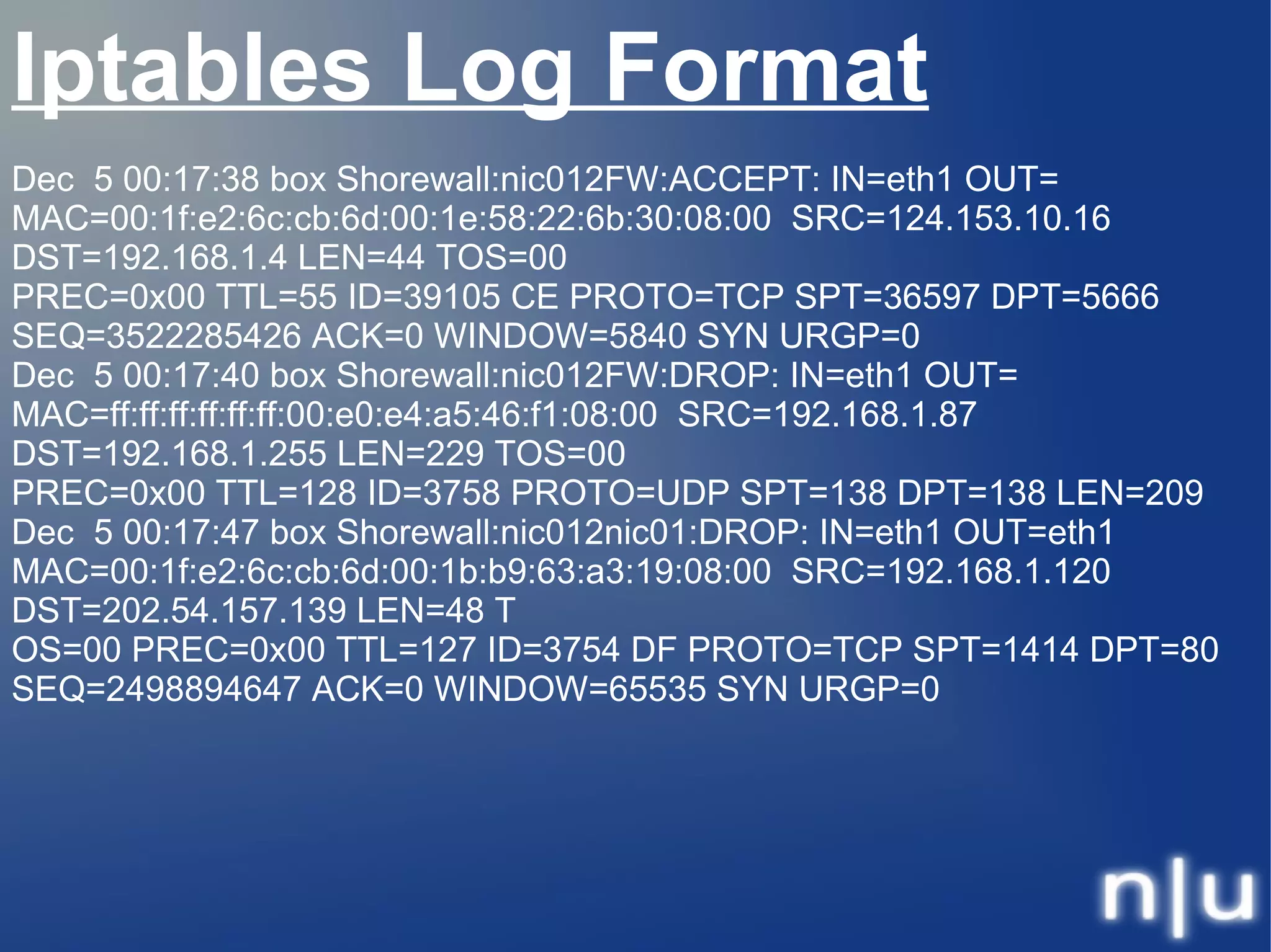 Log Analysis | PPT