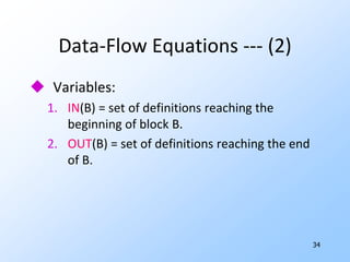 29Example: Be Conservativeboolean x = true;while (x) {   . . . *p = false; . . .}Is it possible that p points to x?