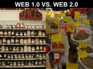 WEB 1.0 VS. WEB 2.0 