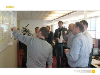 20BEING SMART AT ENTERPRISE AGILE
©2010 Capgemini. All Rights Reserved
BUILD
 