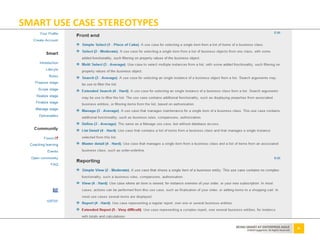 36BEING SMART AT ENTERPRISE AGILE
©2010 Capgemini. All Rights Reserved
SMART USE CASE STEREOTYPES
 