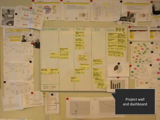 41BEING SMART AT ENTERPRISE AGILE
©2010 Capgemini. All Rights Reserved
41
Project wall
and dashboard
 