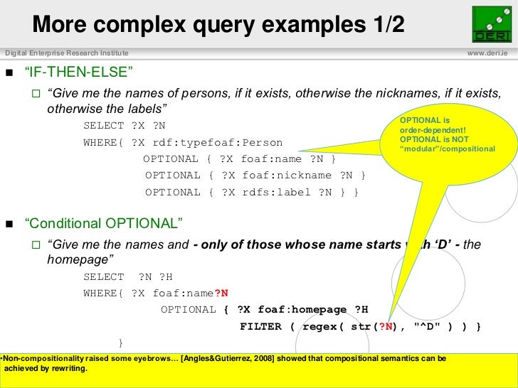 SPARQL1.1 Tutorial, given in UChile by Axel Polleres (DERI)