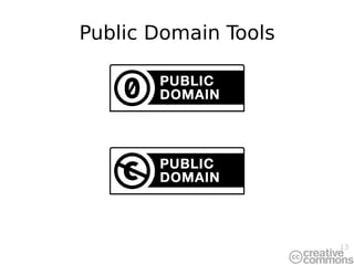 Licenses & Public Domain Space between ignoring copyright and ignoring fair use & public good 