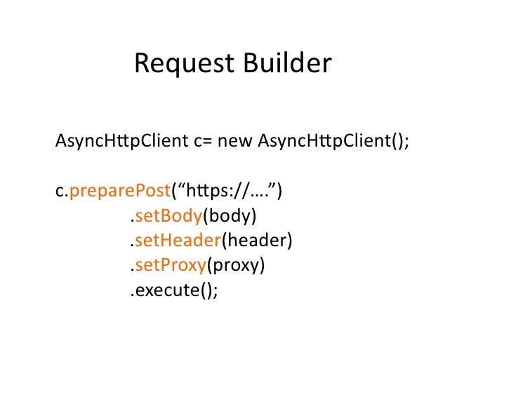 java async http client