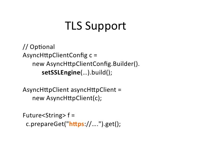 java async http client java async http client