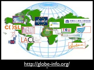 Searchability
10
http://globe-info.org/
 