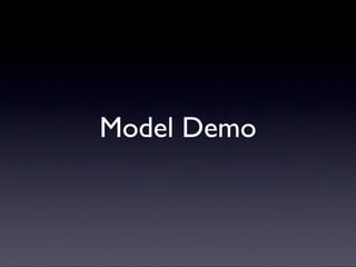 Core Data presentation