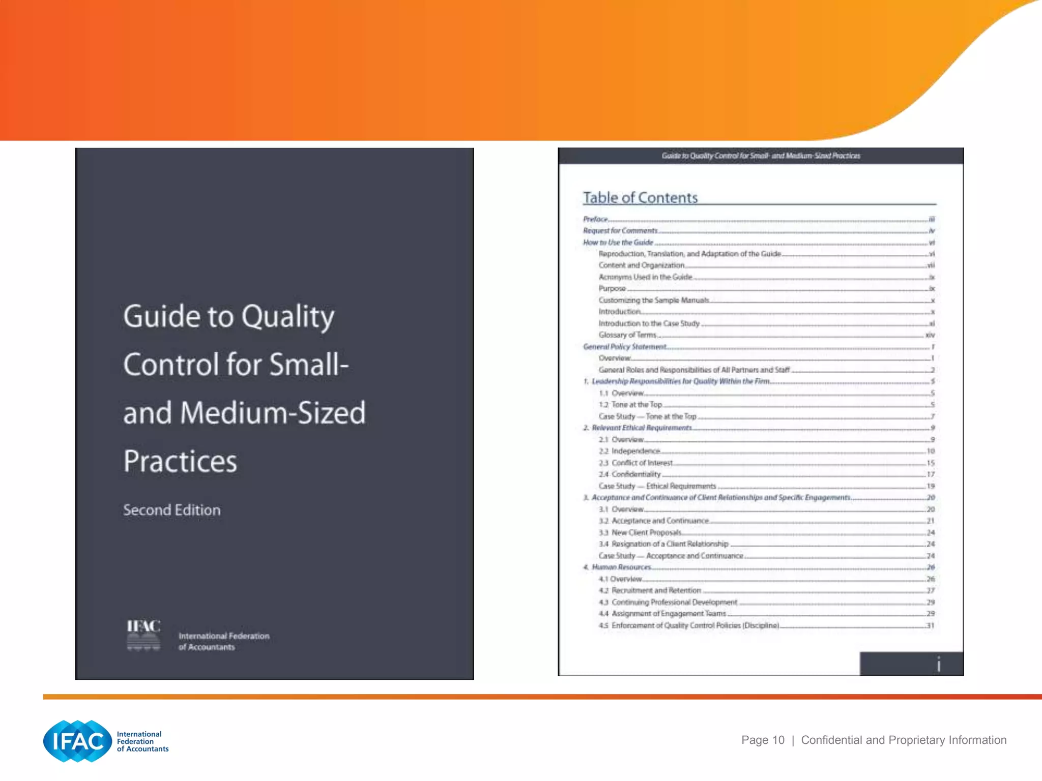 Page 10 | Confidential and Proprietary Information
 