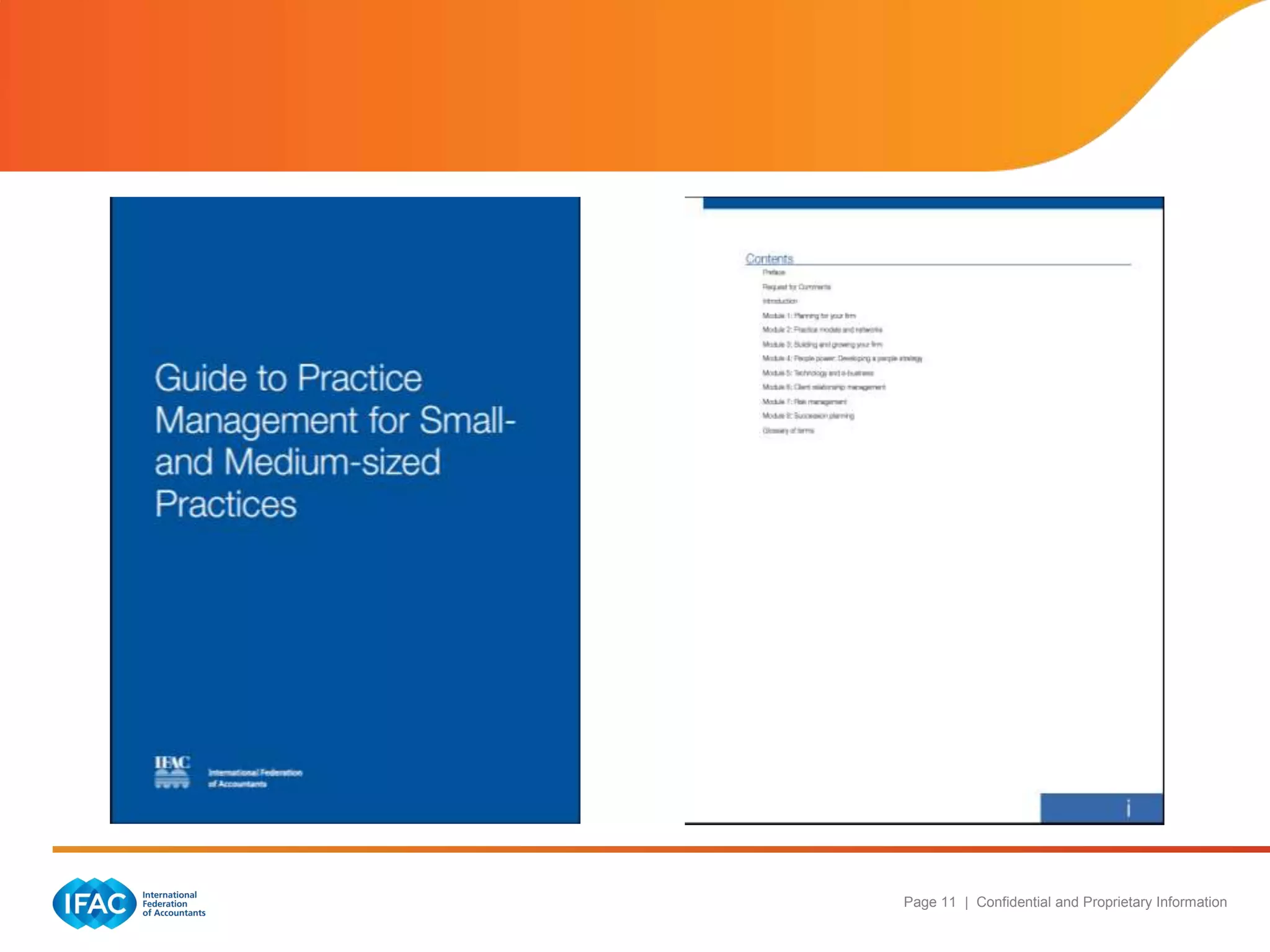 Page 11 | Confidential and Proprietary Information
 