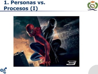 1. Personas vs.
Procesos (I)
 